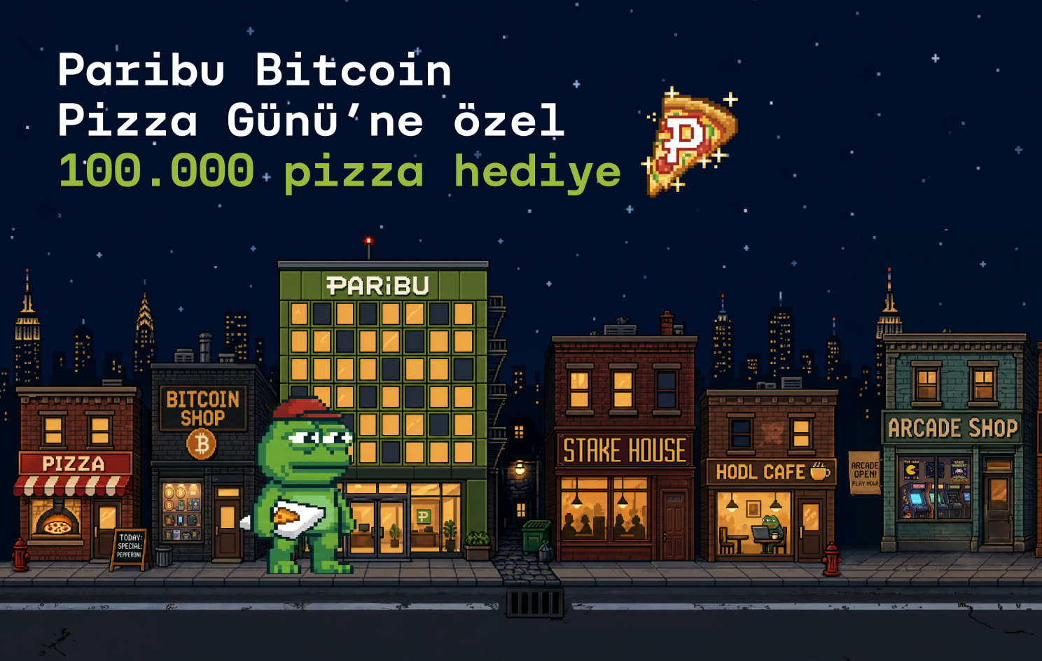 Paribu Bitcoin Pizza Günü