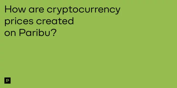 How are cryptocurrency prices created on Paribu? - ParibuLog