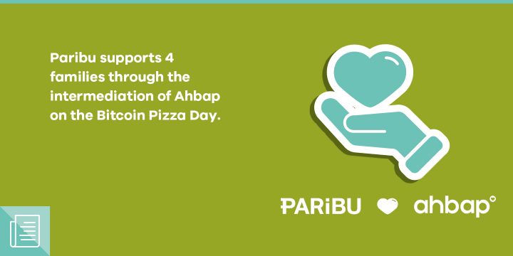 Paribu supported 4 families through the intermediation of Ahbap on the Bitcoin Pizza Day 1 Paribu supported 4 families through the intermediation of Ahbap on the Bitcoin Pizza Day - ParibuLog