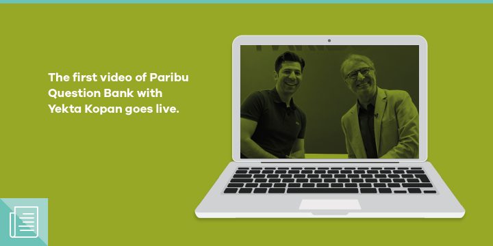 New video series from Yekta Kopan and Paribu: Paribu Question Bank 1 New video series from Yekta Kopan and Paribu: Paribu Question Bank - ParibuLog