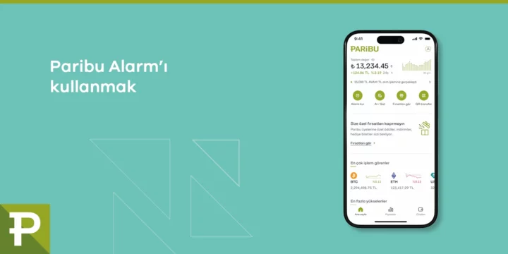 Paribu Alarm nasıl kullanılır? - ParibuLog