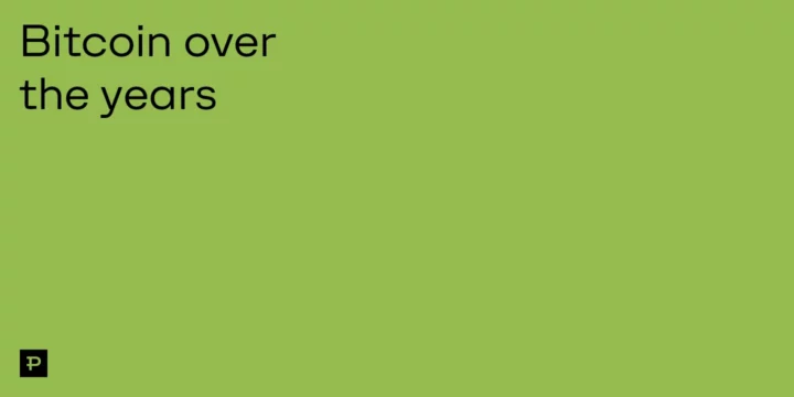 Bitcoin over the years 1 Bitcoin over the years - ParibuLog