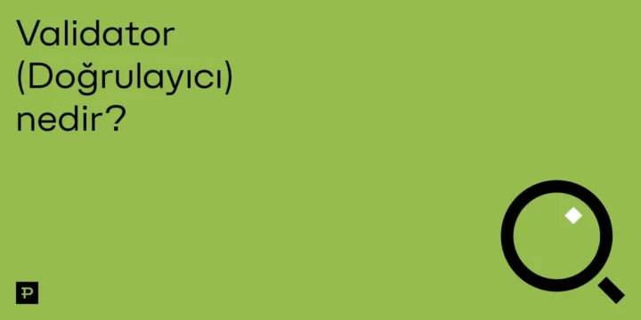 Validator (Doğrulayıcı) nedir? 1 Validator (Doğrulayıcı) nedir? - ParibuLog