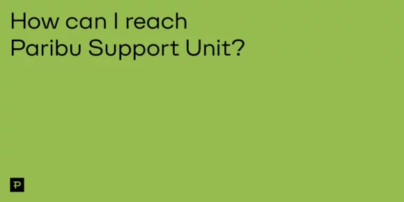 How can I reach Paribu Support Unit? - ParibuLog