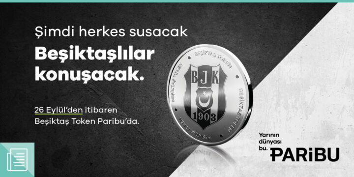 Beşiktaş Token 26 Eylül’den itibaren Paribu’da 1 Beşiktaş Token 26 Eylül’den itibaren Paribu’da - ParibuLog