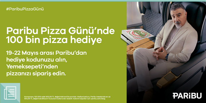 Paribu Pizza Günü’nde 100 bin pizza hediye - ParibuLog