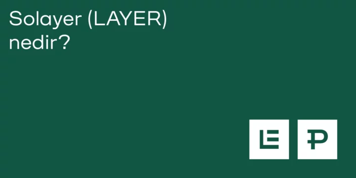 Solayer (LAYER) nedir? - ParibuLog