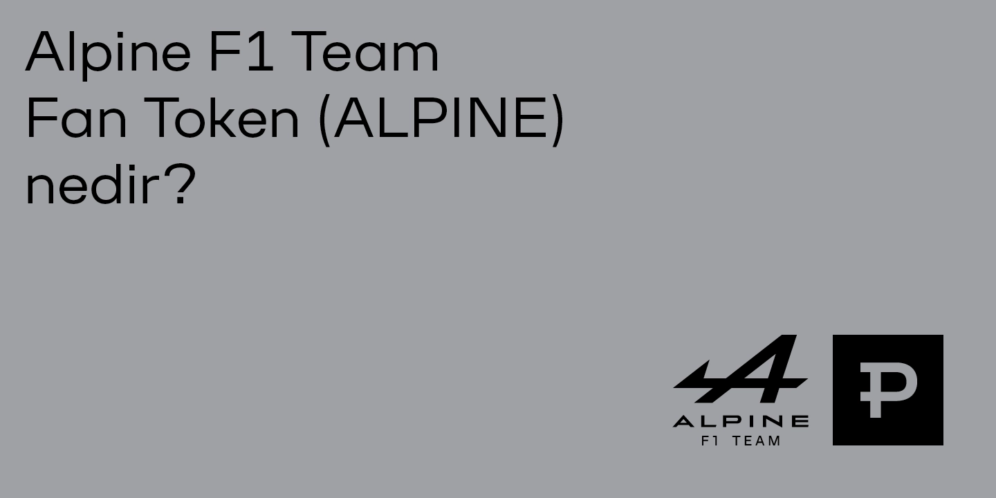 Alpine F1 Team Fan Token (ALPINE) nedir? - ParibuLog