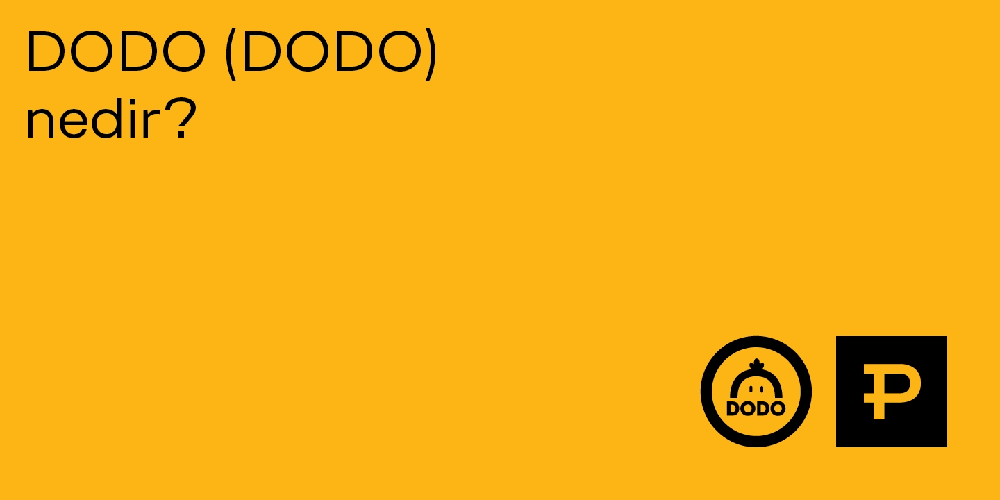 DODO (DODO) nedir? - ParibuLog
