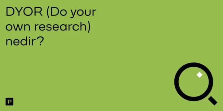 Dyor (do your own research) nedir? - ParibuLog