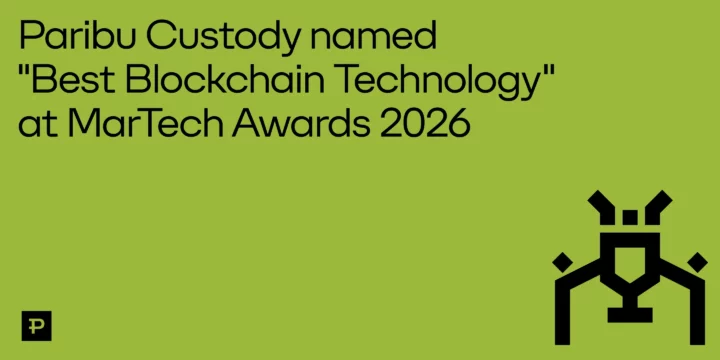 Paribu Custody - MarTech Awards 2026 - Best Blockchain Technology